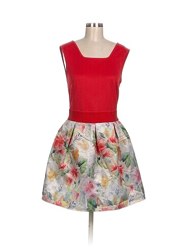 Vintage Love Kısa Elbise %70 İndirimli.