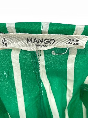 xs Beden yeşil Renk Mango Kumaş Pantolon %70 İndirimli.