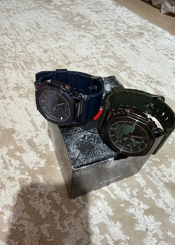 Casio G Shock İki Adet Orijinal Saat