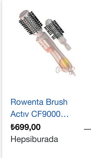  Beden Rowenta brush