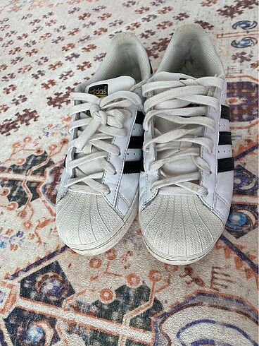 36 Beden beyaz Renk Adidas süperstar 36 no