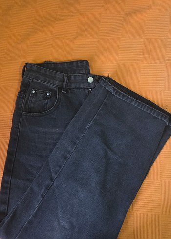 Stradivarius Siyah Denim Jean