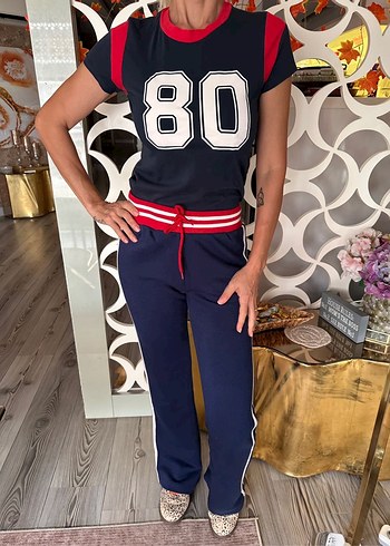 Koton Lacivert Spor Esofman İkili Takim