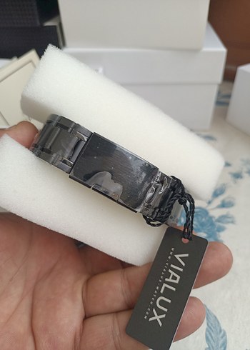Momentus Vialux Siyah Modern Klasik Erkek Saat