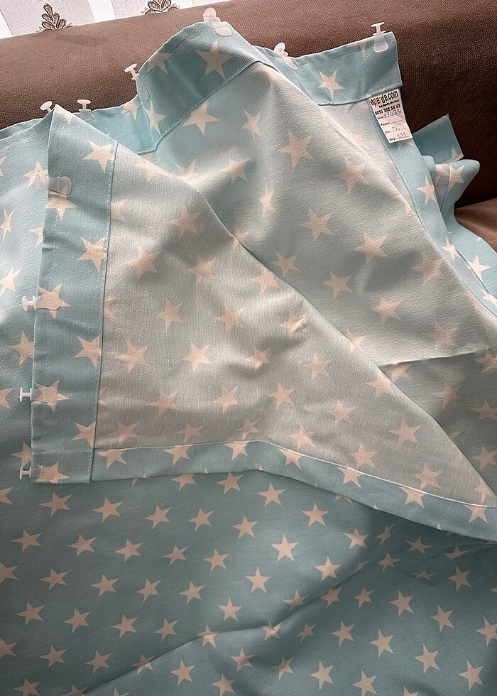 Çocuk odası fon perde sıfır - Görsel 4