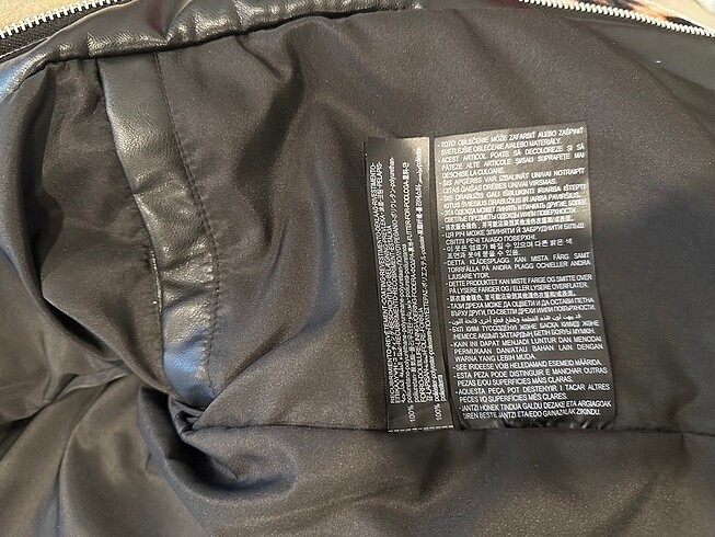 Zara biker ceket - Görsel 5