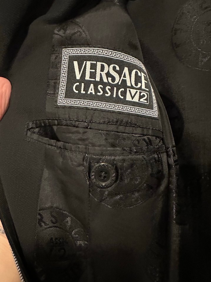 Versace v2 collection vintage erkek ceket - Görsel 4