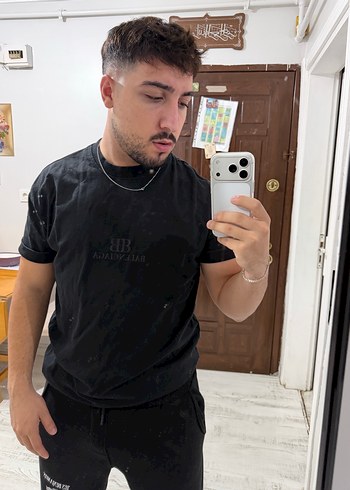 Balenciaga Siyah Balenciaga Tisort