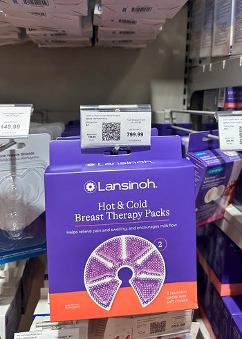 Lansinoh Sıcak/Soğuk Göğüs Pedi Paketi - Görsel 3