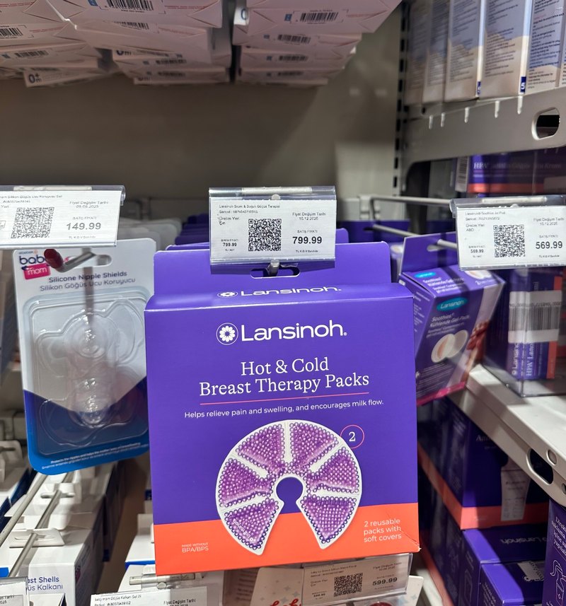 Lansinoh Sıcak/Soğuk Göğüs Pedi Paketi - Görsel 3