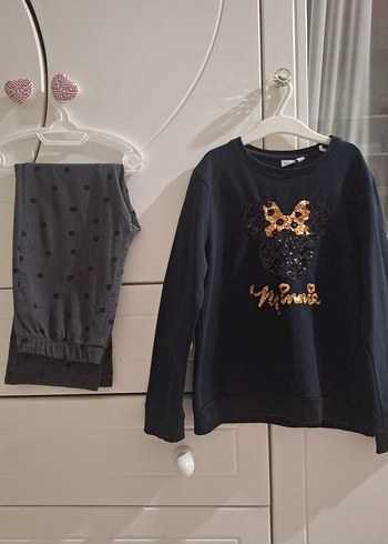 Kız Çocuk Beyaz Mickey's Baskılı Sweatshirt - Görsel 2