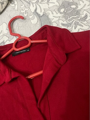 xs Beden bordo Renk Elbise