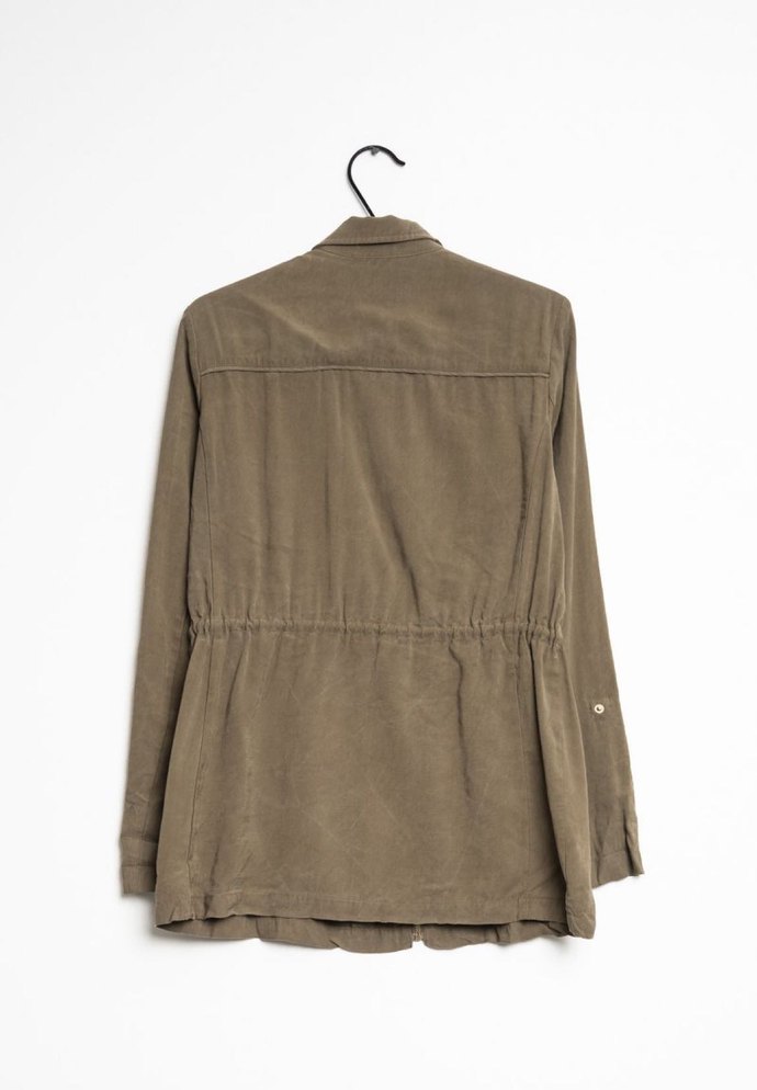 Haki Şehir Şıklığı Ceket Parka — görsel 2/8