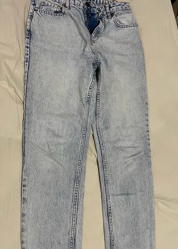 Defacto Acik Mavi Yuksek Bel Denim Jean