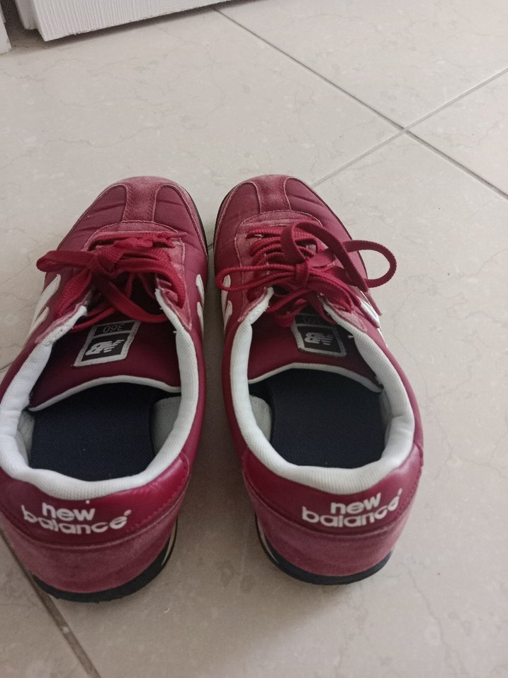 Bordo Retro Spor Ayakkabı — görsel 2/3
