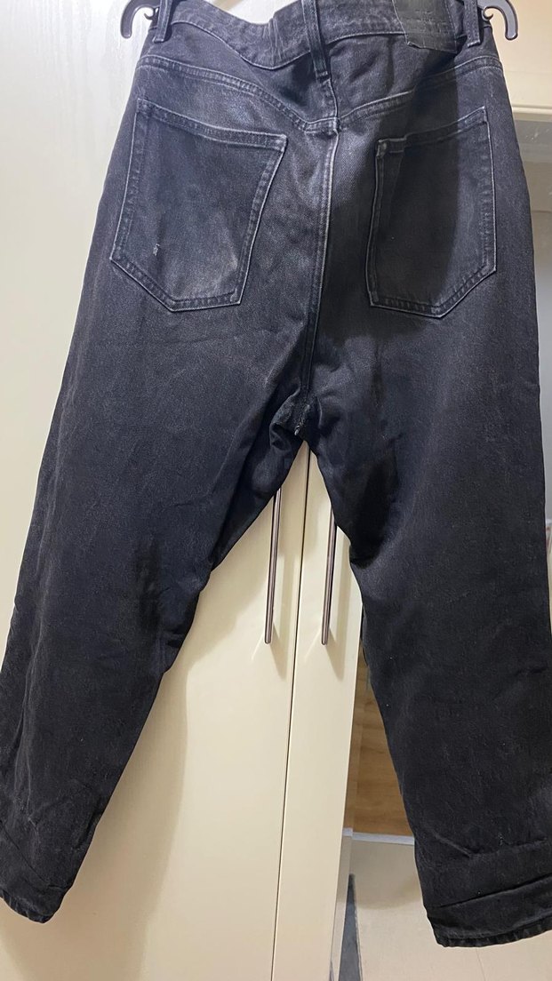 Koyu Siyah Denim Jean — görsel 2/3