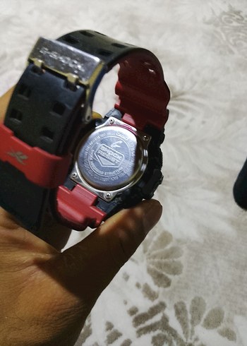 Casio Siyah Kirmizi Sportif Kol Saati
