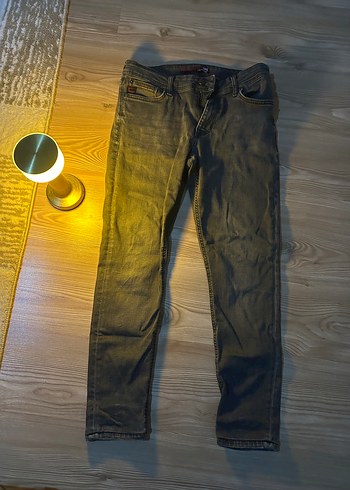 Loft Koyu Gri Slim Fit Denim Jean
