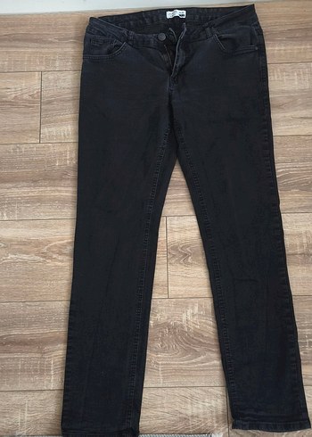 Defacto Siyah Dar Kesim Denim Jean