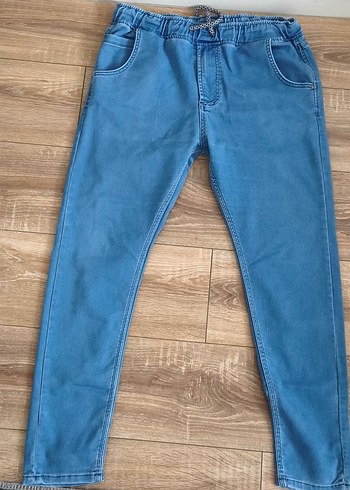 Diğer Mavi Denim Rahat Pantolon