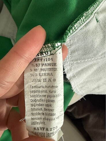 m Beden yeşil Renk Kadın Pantolon