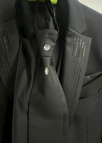 Siyah Gri Normcore Erkek Rozeti - Görsel 3