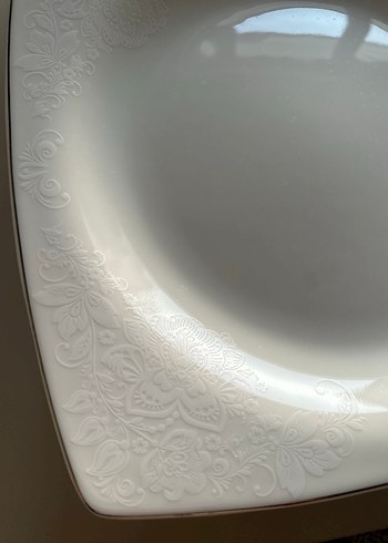 Kütahya Porselen 62 Parça Platin Yemek Takımı - Görsel 4