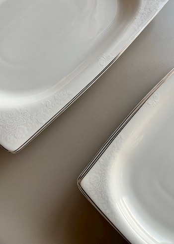 Kütahya Porselen 62 Parça Platin Yemek Takımı - Görsel 7