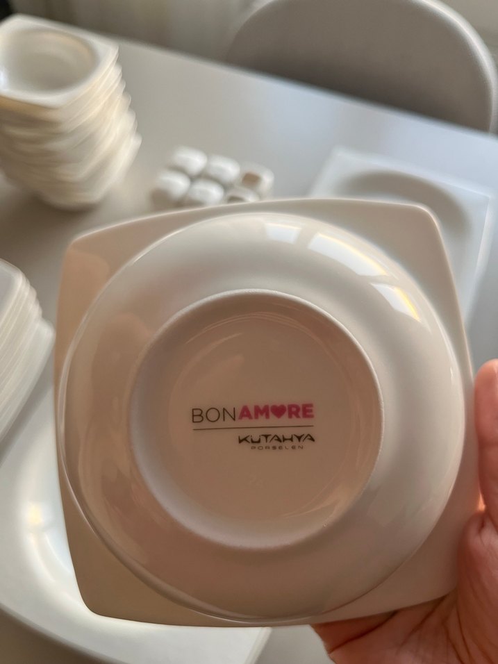 Kütahya Porselen 62 Parça Platin Yemek Takımı - Görsel 3