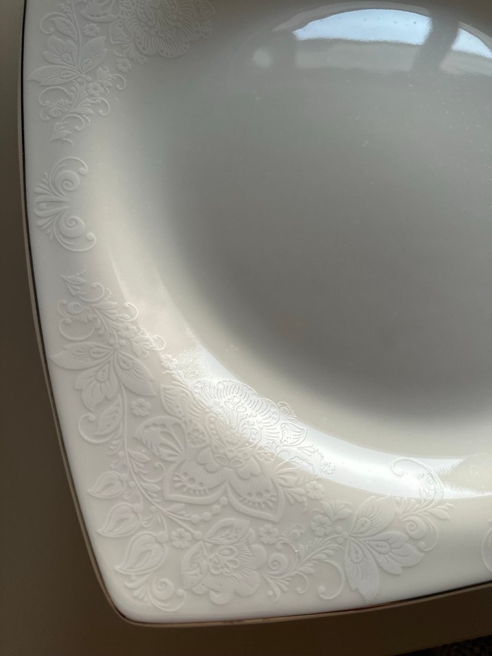 Kütahya Porselen 62 Parça Platin Yemek Takımı - Görsel 4