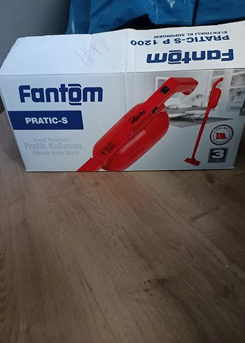 Fantom Pratic-S Kırmızı Elektrikli Süpürge
