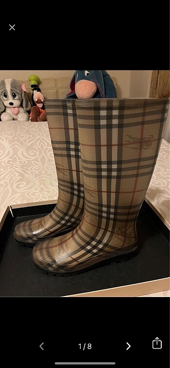 Burberry Burberry yağmur çizmesi