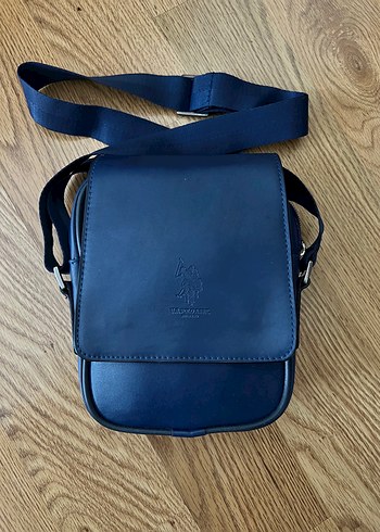 U.S Polo Assn. U S Polo Lacivert Deri Capraz Canta
