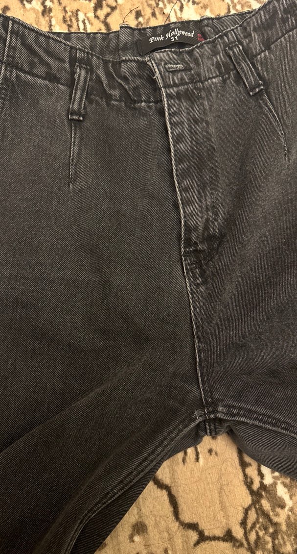 Koyu Siyah Denim Jean — görsel 3/4