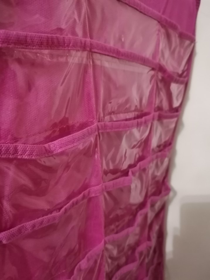 Parlak Pembe Çok Gözlü Dolap Düzenleyici - Görsel 2