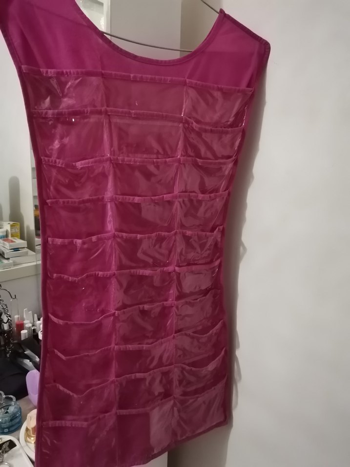 Parlak Pembe Çok Gözlü Dolap Düzenleyici - Görsel 3