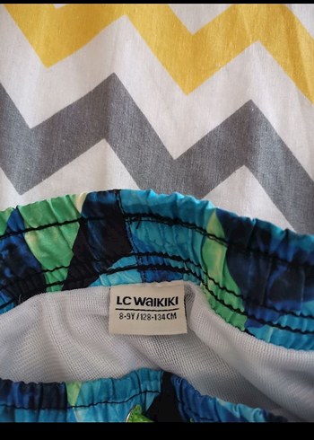 Erkek Çocuk Renkli Pilili Bağcıklı Şort - Görsel 4