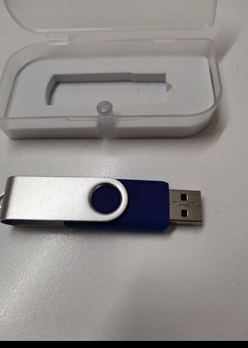 Mavi Metal USB Flash Bellek IKAS 32gb - Görsel 3