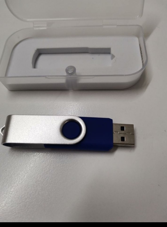 Mavi Metal USB Flash Bellek IKAS 32gb - Görsel 3