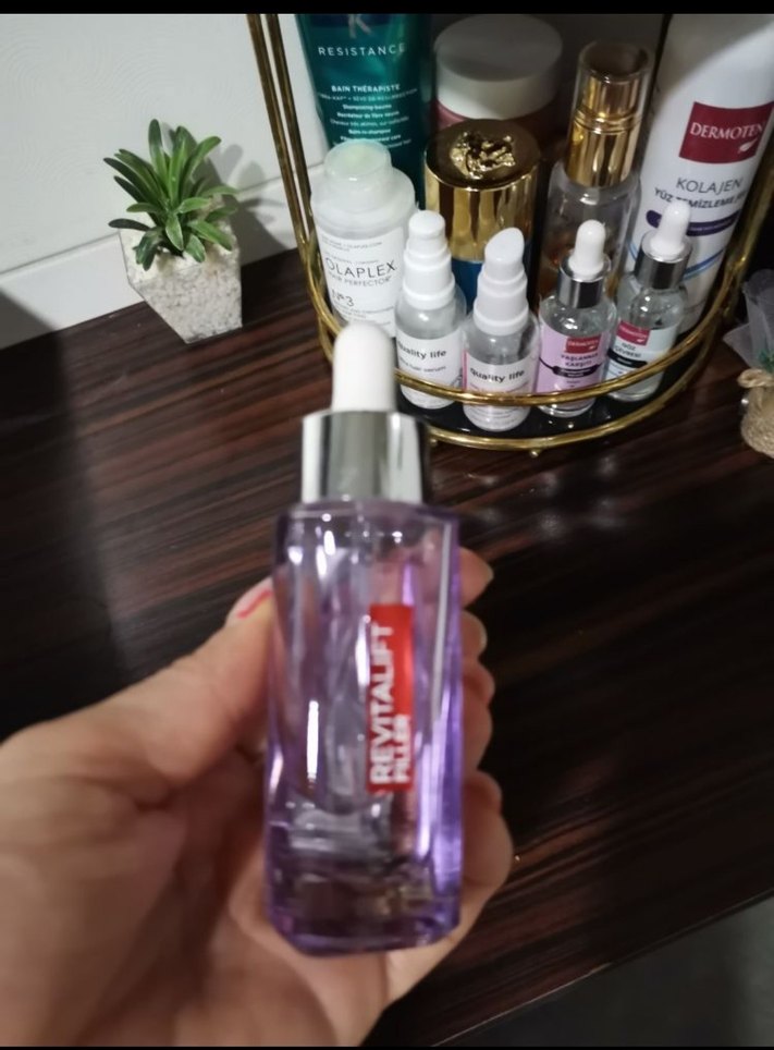 Mor Cam Damla Uçlu Kadın Parfüm Şişesi - Görsel 3