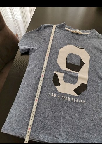 Gri Erkek Çocuk Baskılı Kısa Kollu Tişört - Görsel 6