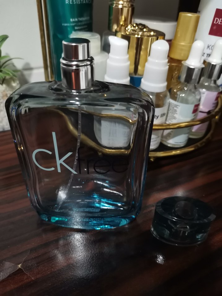 Calvin Klein CK Free erkek Parfümü boş şişe - Görsel 5