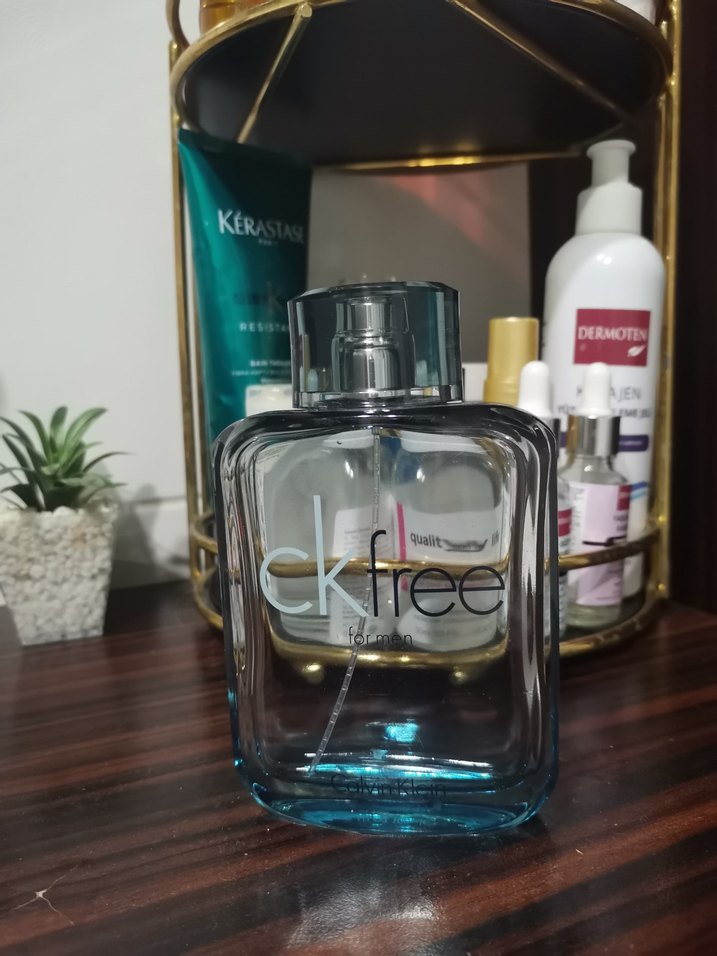 Calvin Klein CK Free erkek Parfümü boş şişe - Görsel 2