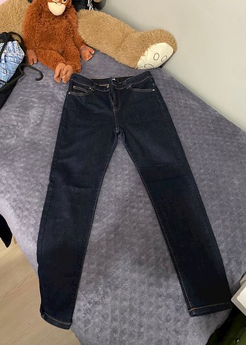 Diğer Adl Koyu Lacivert Dar Kesim Denim Jean