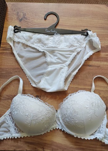 pierre cardin beyaz sütyen Takımı 90B