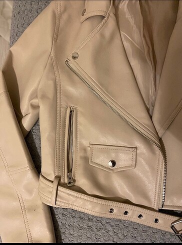 Pull and Bear Pull and bear deri ceket