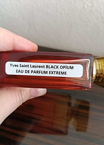 Konsantre Parfüm Black opium Extrat