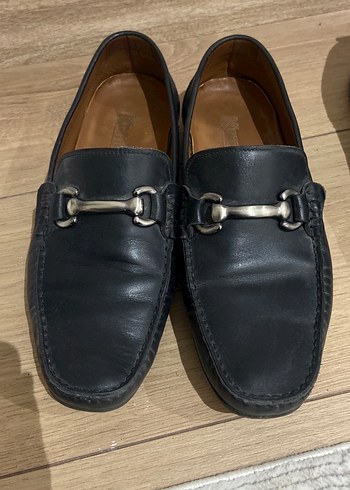Diğer Sik Siyah Deri Loafer