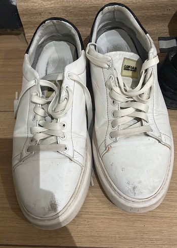 Lufian Lotto Beyaz Deri Sneaker