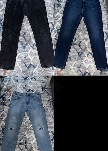 Diğer Sehir Stiline Uygun Rahat Denim Pantolonlar Erkek
